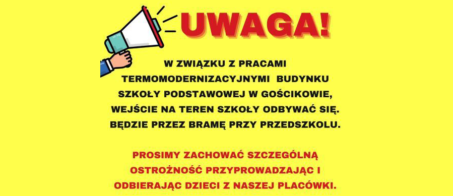 Prace remontowe!